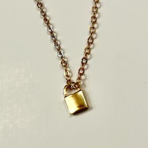 Locked In Love Gold-Plated Necklace